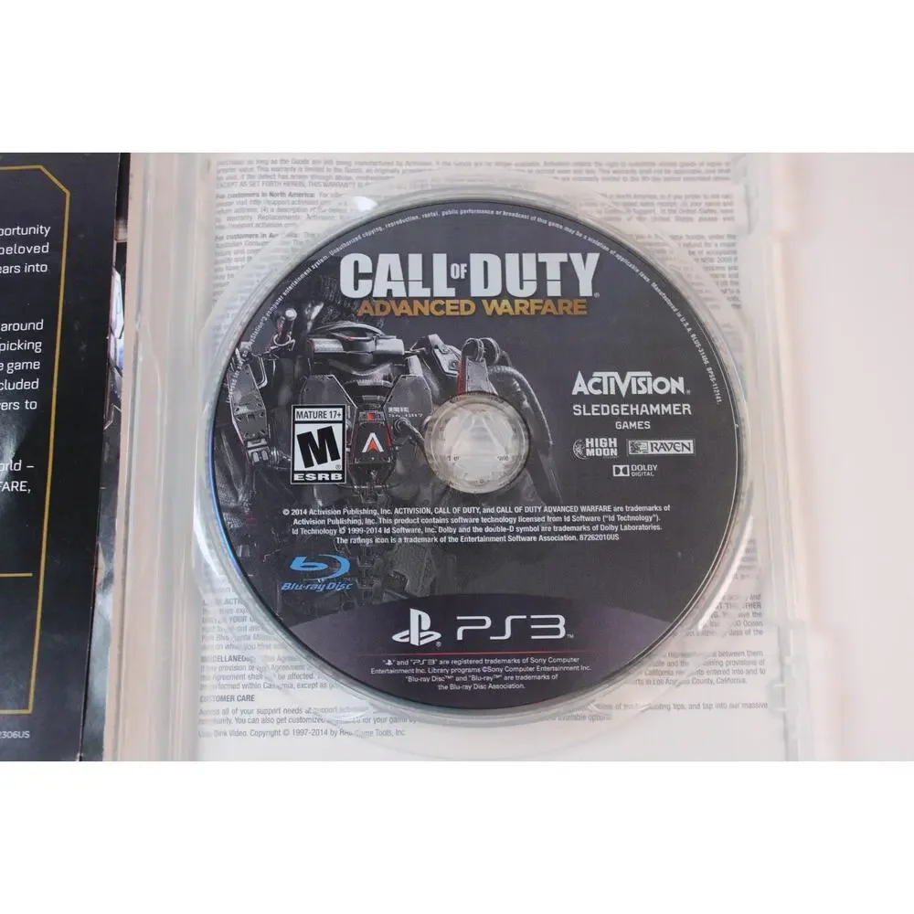 Call of Duty: Advanced Warfare -Day Zero Edition (Sony Playstation 3, PS3)